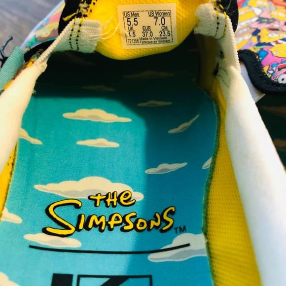 The Simpsons VANS comfycush slip on shoes 7 - Picture 6 of 7